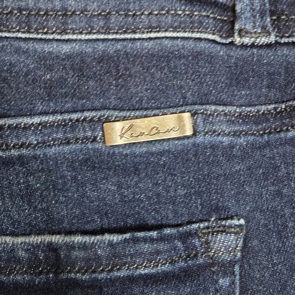 Women's‎ KanCan High Rise Holly Flare Jeans Raw Hem Sz 13/30 Meas. 30x31 - Picture 5 of 12